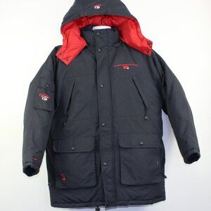 Vintage Y2K FUBU Down Feather Puffer Jacket Coat (L)